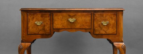 fig 2. Antique Walnut Writing Table