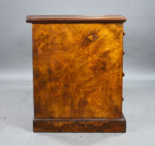 fig 2. Victorian Burr Walnut Desk
