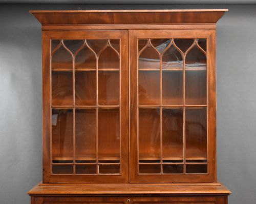 fig 2. Early Victorian MahoganySecretaire Bookcase