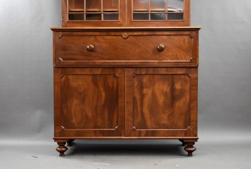 fig 3. Early Victorian MahoganySecretaire Bookcase