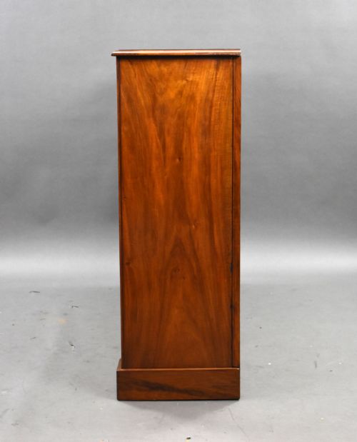 fig 3. Victorian Walnut Open Bookcase