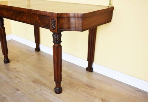 REGENCY MAHOGANY SERVING TABLE - ADDITIONAL PHOTO 6