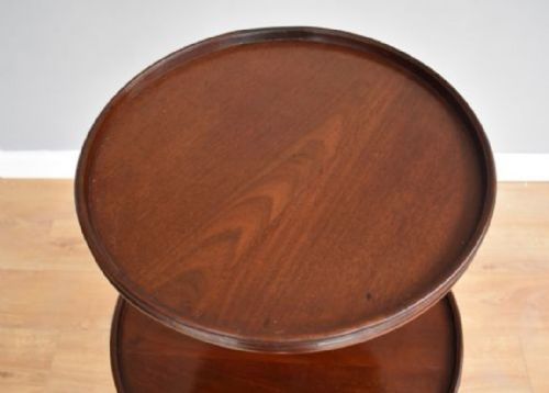 GEORGE III MAHOGANY DUMBWAITER - ADDITIONAL PHOTO 5
