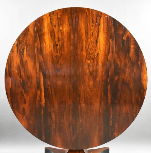 fig 1. William IV Rosewood Circular Breakfast Table