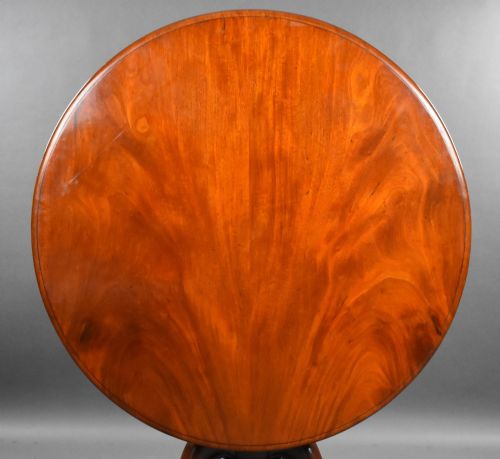 fig 1. Victorian Mahogany Circular Breakfast Table