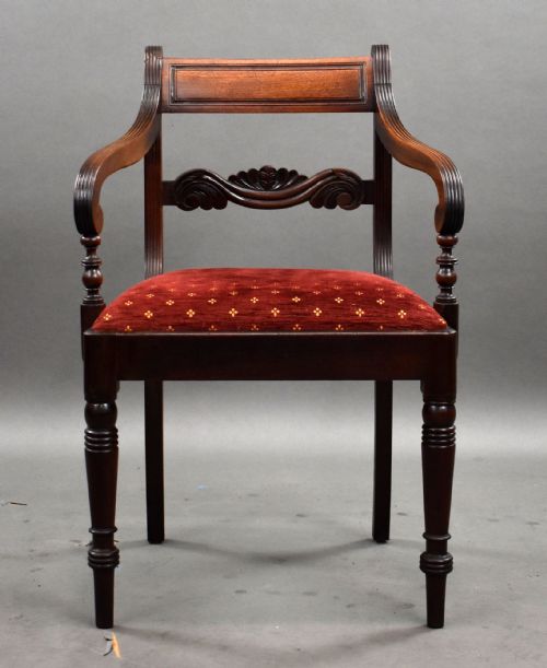 fig 2. Set of 12 Regency Mahogany Dining Chairs