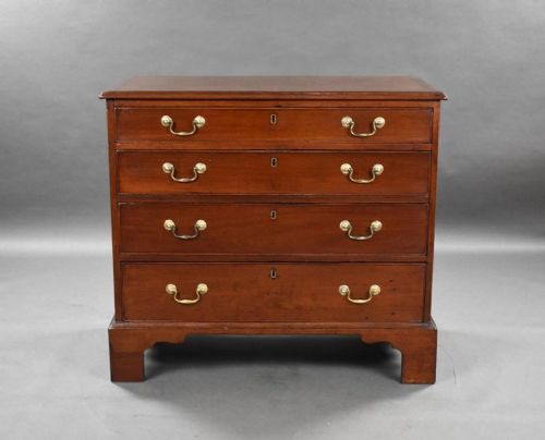 fig 1. George III Mahogany Chest Of Drawers