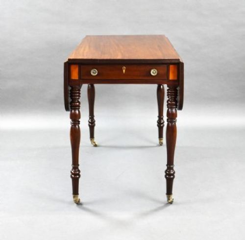 fig 1. Regency Mahogany Pembroke Table