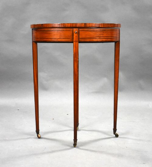 fig 1. Edwardian Satinwood Bijouterie Table