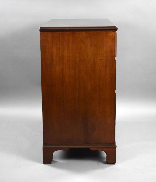 REGENCY MAHOGANY INLAID CHEST OF DRAWERS - ADDITIONAL PHOTO 2