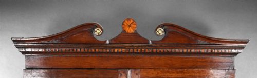 fig 1. George III Oak Bureau Bookcase