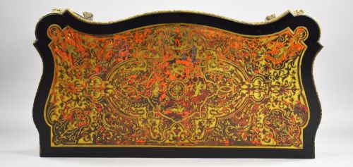 LOUIS XV STYLE BOULLE MARQUETRY CARD TABLE BY EDWARDS ROBERTS - ADDITIONAL PHOTO 7