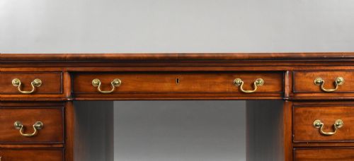 fig 3. Victorian Mahogany Partners Desk