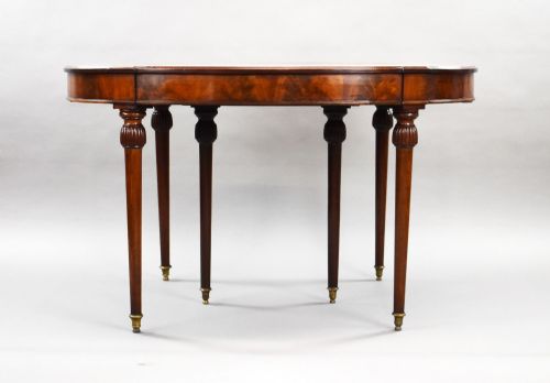fig 1. Large Antique Mahogany Extending Dining Table