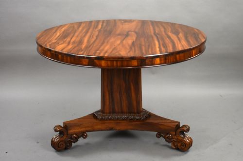 fig 1. Victorian Rosewood Breakfast Table