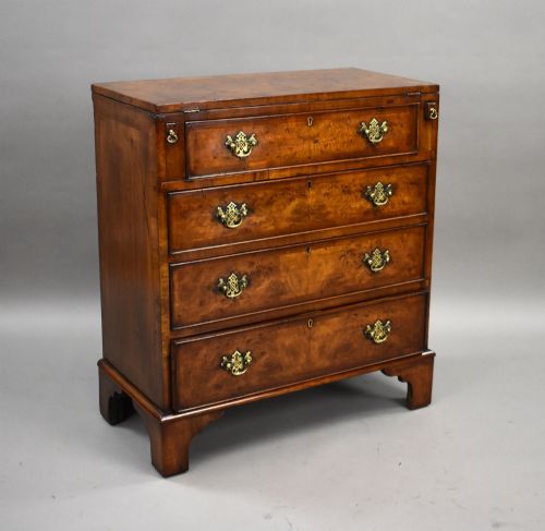 Antique Burr Walnut Bachelors Chest
