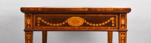 19TH CENTURY INLAID WRITING TABLE - ADDITIONAL PHOTO 11