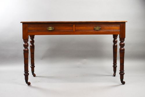 fig 1. Edwardian Mahogany Writing Table
