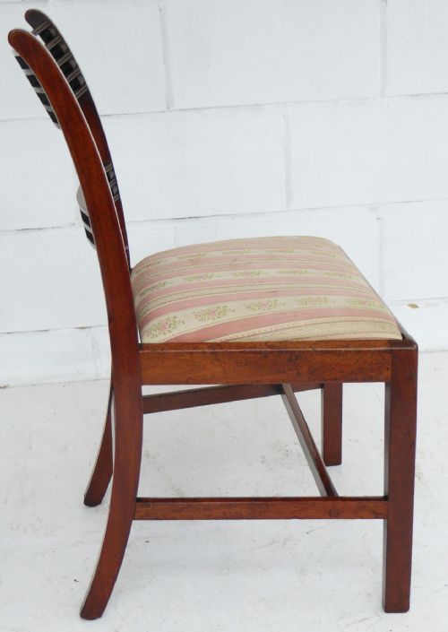 SET OF 8 GEORGE III MAHOGANY DINING CHAIRS - ADDITIONAL PHOTO 5