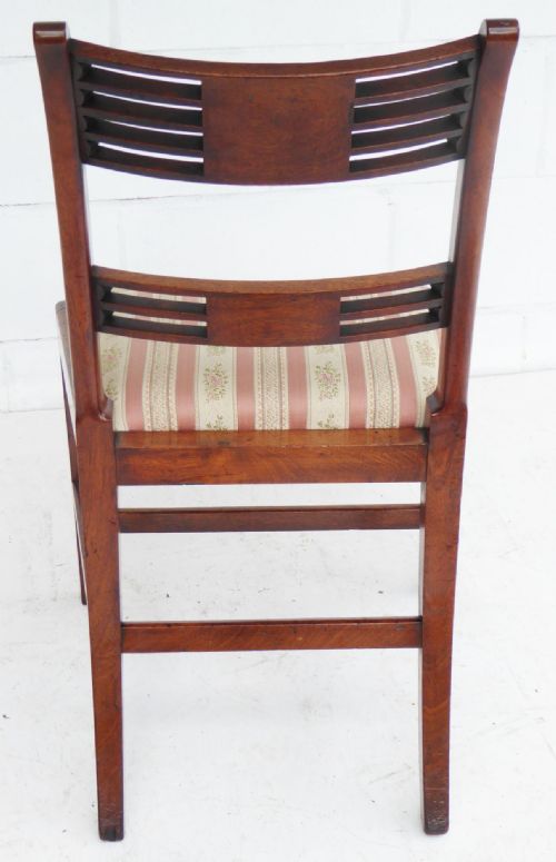 SET OF 8 GEORGE III MAHOGANY DINING CHAIRS - ADDITIONAL PHOTO 6