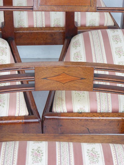 SET OF 8 GEORGE III MAHOGANY DINING CHAIRS - ADDITIONAL PHOTO 7