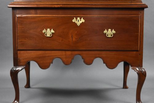 GEORGE I WALNUT CHEST ON STAND - ADDITIONAL PHOTO 9