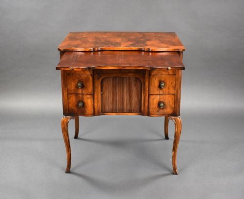 ANTIQUE YEW WOOD CHEST - ADDITIONAL PHOTO 5
