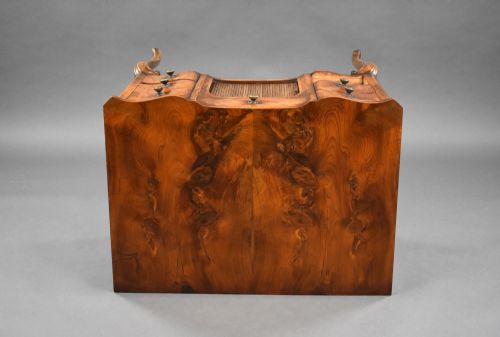 ANTIQUE YEW WOOD CHEST - ADDITIONAL PHOTO 11