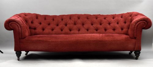 fig 1. Victorian Deep Buttoned Chesterfeld/Sofa