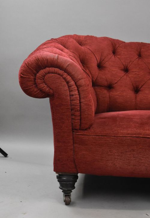 fig 2. Victorian Deep Buttoned Chesterfeld/Sofa