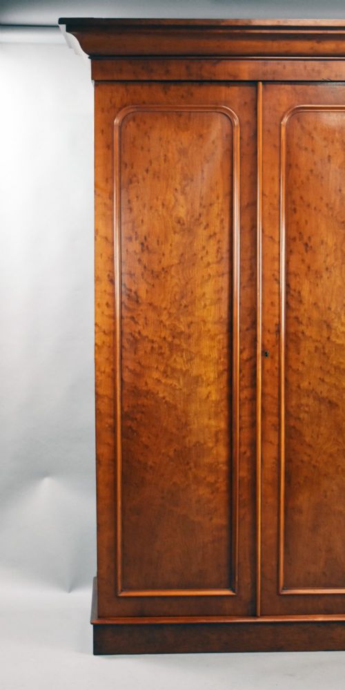 fig 3. Victorian Plumb Pudding Mahogany Wardrobe