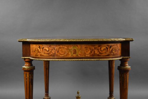 19TH CENTURY FRENCH MARQUETRY CENTRE TABLE - ADDITIONAL PHOTO 9
