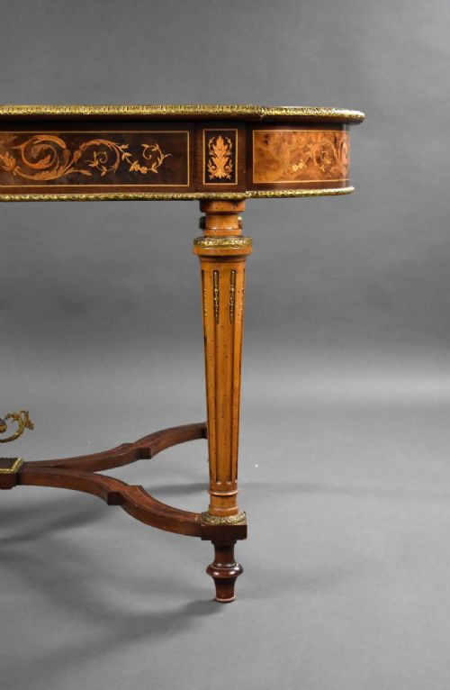 19TH CENTURY FRENCH MARQUETRY CENTRE TABLE - ADDITIONAL PHOTO 12