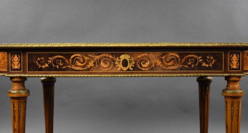 19TH CENTURY FRENCH MARQUETRY CENTRE TABLE - ADDITIONAL PHOTO 13