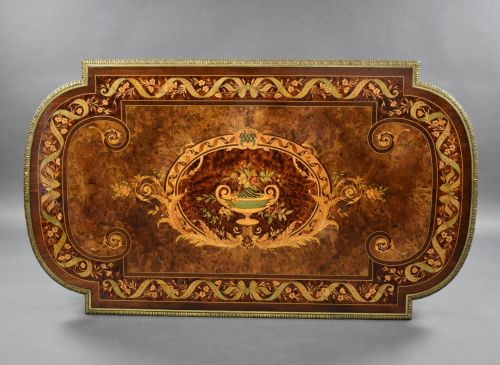 19TH CENTURY FRENCH MARQUETRY CENTRE TABLE - ADDITIONAL PHOTO 15