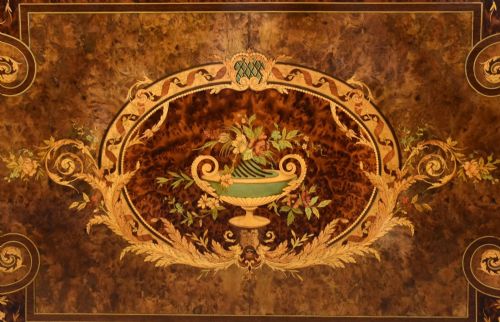 19TH CENTURY FRENCH MARQUETRY CENTRE TABLE - ADDITIONAL PHOTO 16