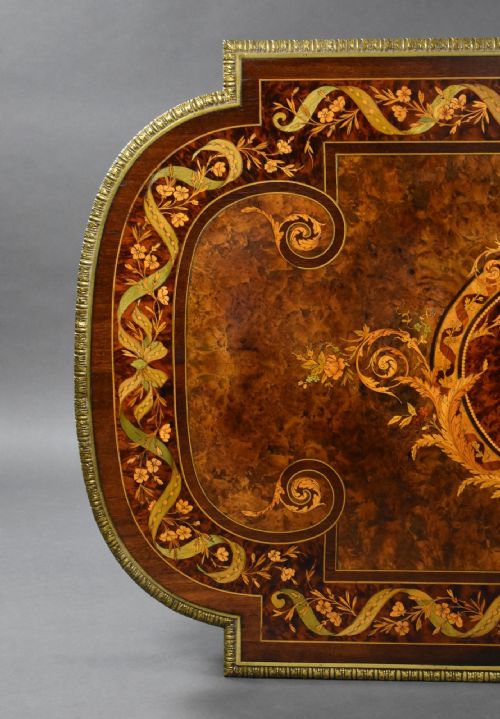 19TH CENTURY FRENCH MARQUETRY CENTRE TABLE - ADDITIONAL PHOTO 18