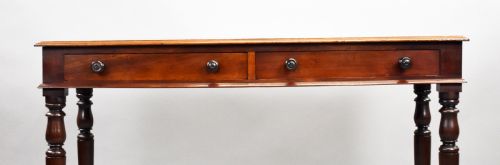 fig 2. Victorian Mahogany Hall Table