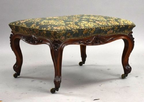 Victorian Upholstered Stool
