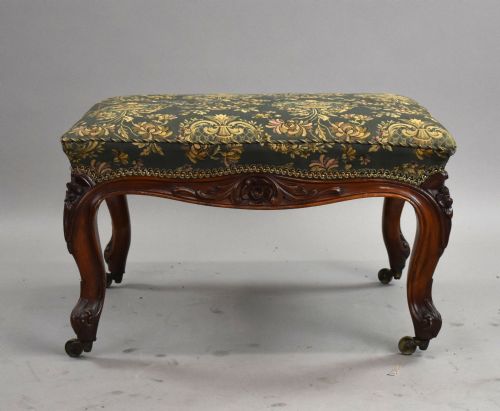 fig 1. Victorian Upholstered Stool
