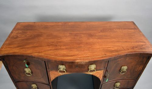 ANTIQUEREGENCY REVIVAL MAHOGANY SIDEBOARD - ADDITIONAL PHOTO 8