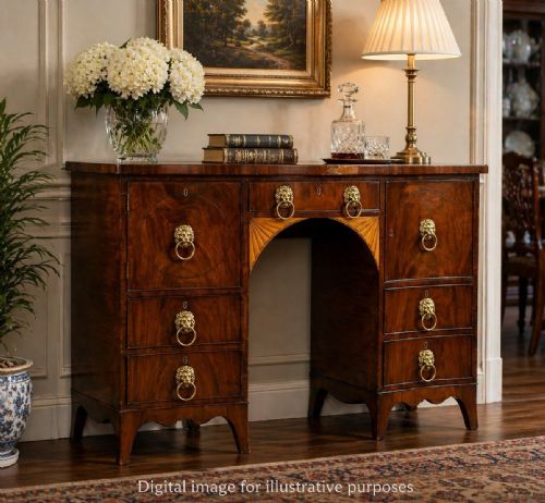 ANTIQUEREGENCY REVIVAL MAHOGANY SIDEBOARD - ADDITIONAL PHOTO 10