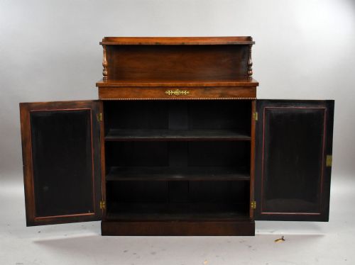 VICTORIAN ROSEWOOD CHIFFONIER - ADDITIONAL PHOTO 6