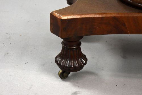 PAIR OF WILLIAM IV MAHOGANY CONSOLE TABLES - ADDITIONAL PHOTO 6