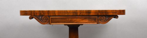 WILLIAM IV ROSEWOOD CARD TABLE - ADDITIONAL PHOTO 8