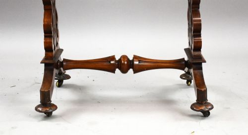 VICTORIAN MAHOGANY WORK TABLE - ADDITIONAL PHOTO 6
