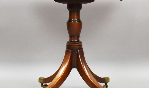 REGENCY MAHOGANY CARD TABLE - ADDITIONAL PHOTO 8