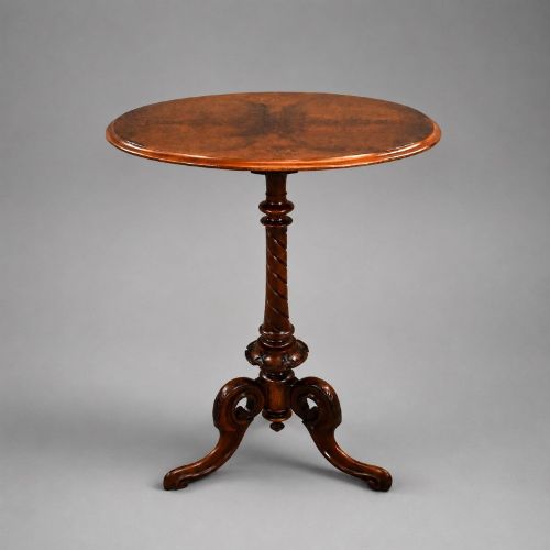 Victorian Burr Walnut Occasional Table