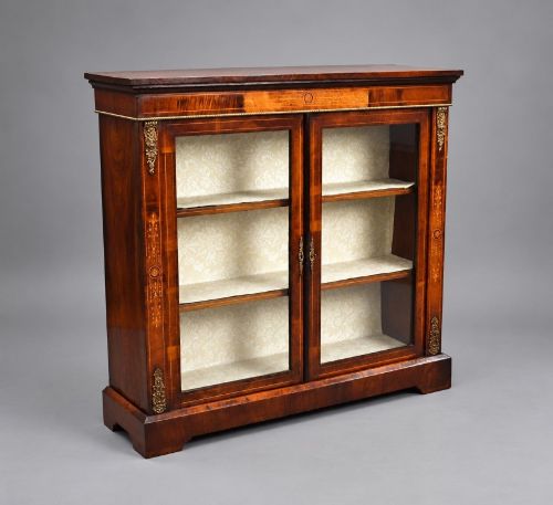 Victorian Mahogany Two Door Pier Cabinet