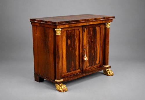Regency Rosewood Cabinet by A. Solomon